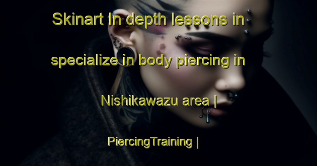 Skinart In-depth lessons in specialize in body piercing in Nishikawazu area | PiercingTraining | PiercingClasses | SkinartTraining-Japan